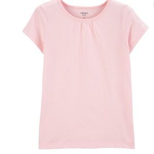 Carter Kids Size 8 Light Pink Girls T Shirt